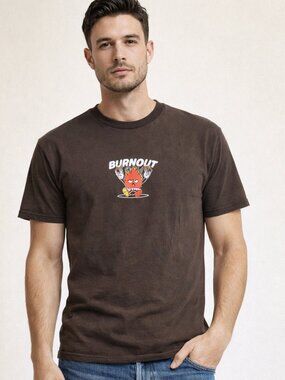 Burnout Graphic Tee‎ – Men’s Size XL